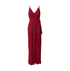 TFNC Společenské šaty 'HAZE'  tmavě červená