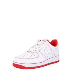 Nike Sportswear Tenisky 'Air Force 1 '07'  bílá / červená