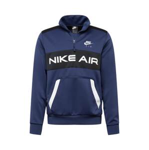 Nike Sportswear Mikina  námořnická modř / černá / bílá