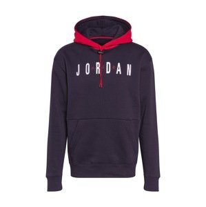 Jordan Sportovní mikina 'Jumpman'  bílá / černá / červená