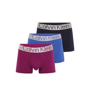 Calvin Klein Underwear Boxerky  fuchsiová / tmavě modrá / světlemodrá