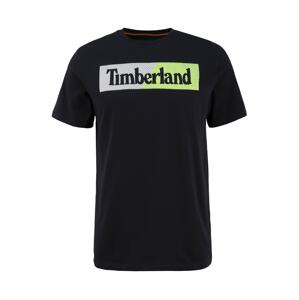 TIMBERLAND Tričko  černá / bílá / žlutá