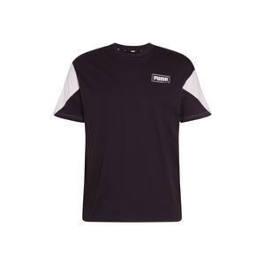 PUMA Funkční tričko 'REBEL Advanced'  černá / bílá