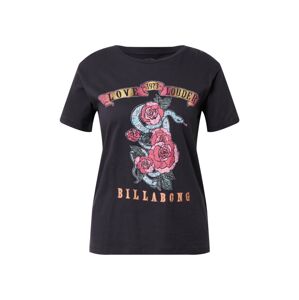 BILLABONG Shirt 'LAZY DAYS'  černá / světlemodrá / růžová / pink / žlutá