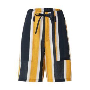 JNBY Shorts  námořnická modř / bílá / zlatě žlutá