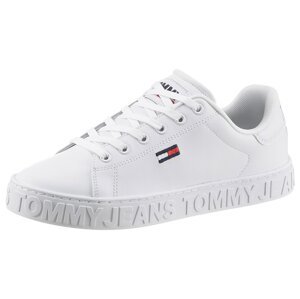 Tommy Jeans Sneaker  bílá / noční modrá / červená