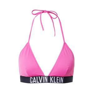 Calvin Klein Swimwear Horní díl plavek  černá / bílá / pink