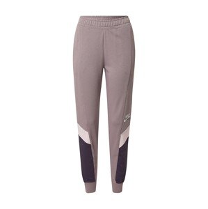 Nike Sportswear Kalhoty  bílá / tmavě fialová / šeříková