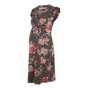 Noppies Letní šaty 'Solagna'  černá / červená / bílá / růžová