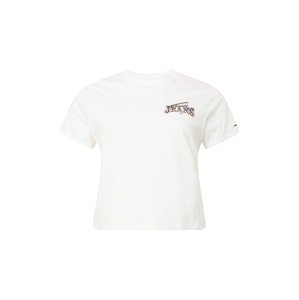 Tommy Jeans Curve T-Shirt  bílá / mix barev