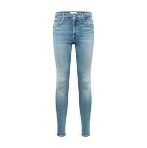 Calvin Klein Jeans Džíny  modrá džínovina / světle béžová / bílá