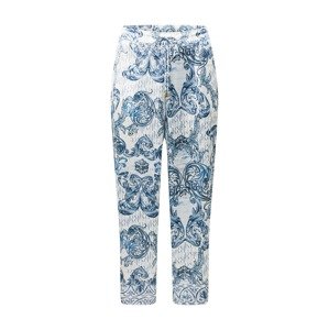 River Island Plus Pyžamové kalhoty  modrá / bílá / kouřově modrá
