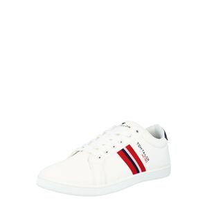 TOM TAILOR Sneaker  bílá / černá / červená