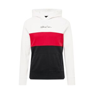 HOLLISTER Sweatshirt  černá / bílá / červená