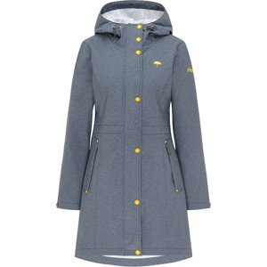 Schmuddelwedda Funkční kabát  žlutá / chladná modrá