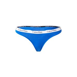 Calvin Klein Underwear Tanga  královská modrá / bílá