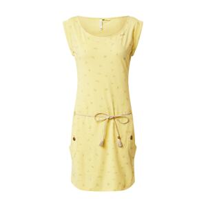 Ragwear Letní šaty 'Tag'  žlutá / bílá / citronová