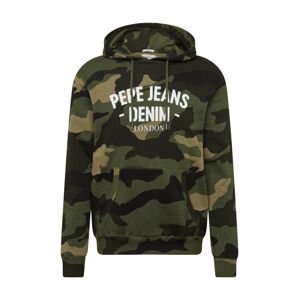 Pepe Jeans Sweatshirt 'CAM'  pudrová / khaki / antracitová / bílá