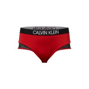 Calvin Klein Swimwear Plus Spodní díl plavek  červená / černá / bílá