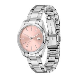 LACOSTE Analogové hodinky  stříbrná / pink