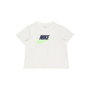 Nike Sportswear Tričko  námořnická modř / kiwi / bílá