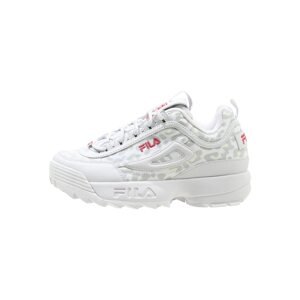 FILA Sneaker 'Disruptor N'  bílá / ohnivá červená / světle šedá