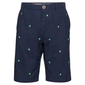 COLOURS & SONS Chino kalhoty  světle zelená / tmavě modrá / světle hnědá