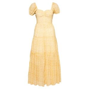BILLABONG Letní šaty 'SUNRISE'  šafrán / bílá