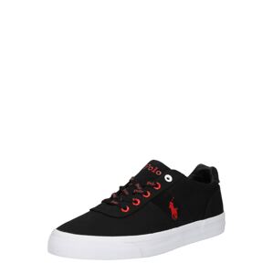 Polo Ralph Lauren Sneaker 'HANFORD'  černá / červená / bílá