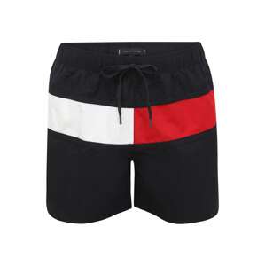 Tommy Hilfiger Underwear Plavecké šortky  ultramarínová modř / červená / bílá