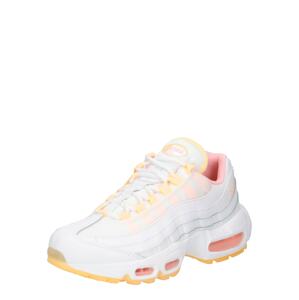 Nike Sportswear Tenisky 'Air Max 95'  bílá / pastelově růžová / žlutá