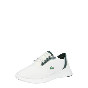 LACOSTE Sneaker  bílá / tmavě zelená