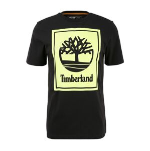 TIMBERLAND Tričko  černá / žlutá
