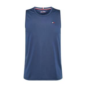 Tommy Sport Funkční tričko  bílá / námořnická modř / červená / tmavě modrá
