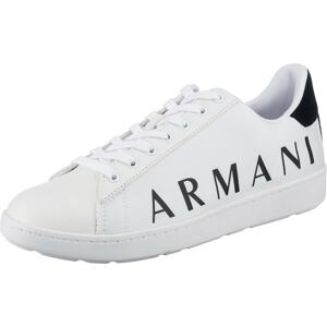 ARMANI EXCHANGE Tenisky  bílá / černá