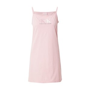 Calvin Klein Jeans Letní šaty  světle růžová / bílá
