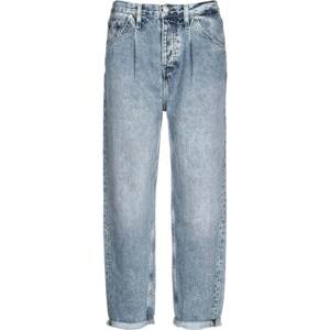 Calvin Klein Jeans Džíny se sklady v pase  modrá džínovina
