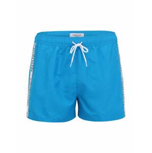 Calvin Klein Swimwear Plavecké šortky  aqua modrá