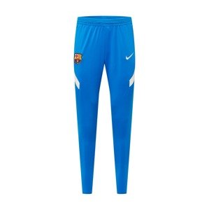 NIKE Sportovní kalhoty 'FC Barcelona Strike'  bílá / královská modrá
