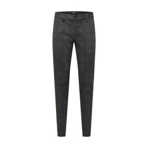 Only & Sons Chino kalhoty 'Mark' šedá / černý melír