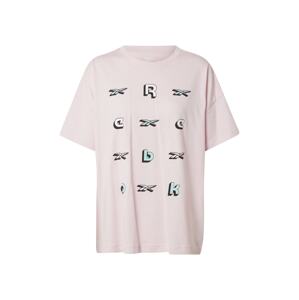 Reebok Sport Funkční tričko opálová / růžová / černá / bílá