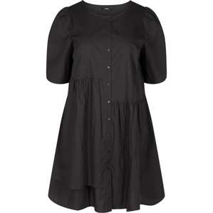 Zizzi Košilové šaty 'Ehelena'  černá