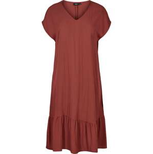 Zizzi Letní šaty 'Vmacy'  vínově červená