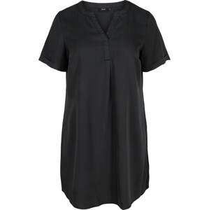 Zizzi Košilové šaty 'Ecatrine'  černá