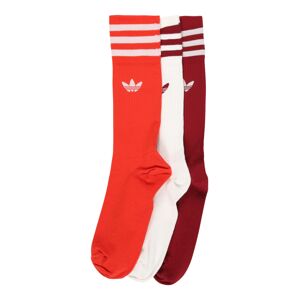 ADIDAS ORIGINALS Ponožky  světle červená / karmínově červené / bílá