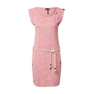 Ragwear Letní šaty 'TAG ROSE'  růžová / krémová