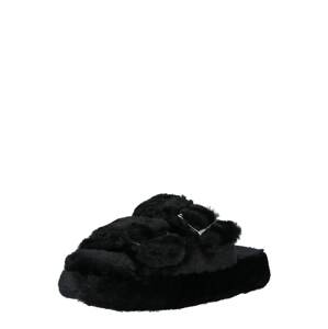 NEW LOOK Pantofle 'NUCKLE'  černá