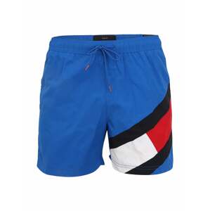 Tommy Hilfiger Underwear Plavecké šortky  královská modrá / noční modrá / bílá / červená