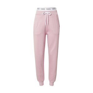 ONLY Kalhoty 'MILA'  pink / bílá / černá