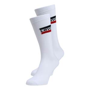 LEVI'S Ponožky  bílá / námořnická modř / červená